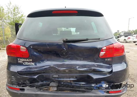 2016 Volkswagen Tiguan Sel из США, поврежденный, VIN WVGAV7AX8GW537843